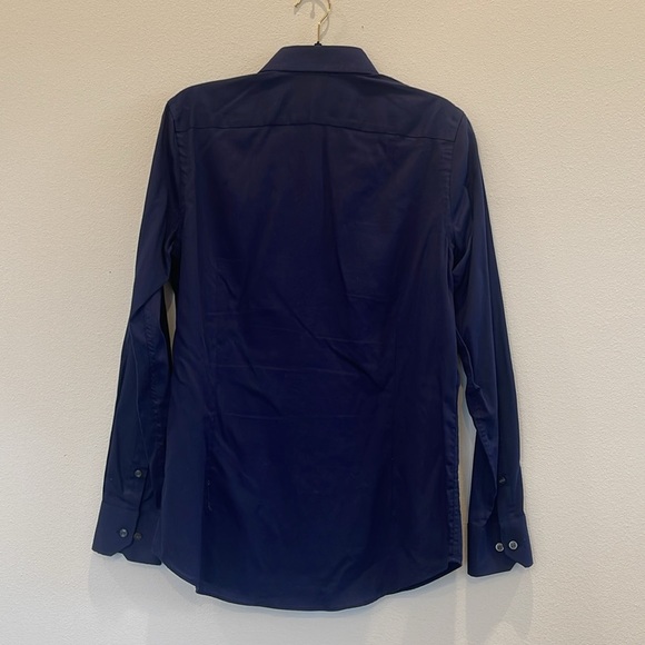 Murano Men’s Navy Blue Dress Shirt - Size M - Picture 3 of 7